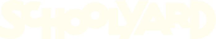 Logo Schoolyard : du monde, du coeur, du bruit